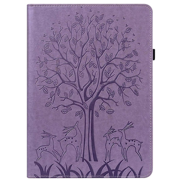 för Samsung Galaxy Tab S2 9.7 PU Läderfodral - WELLNGS Purple