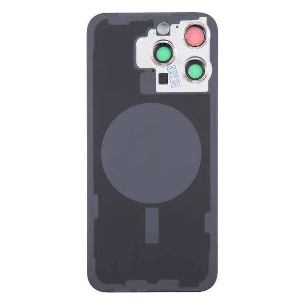 Glas batterilucka för iPhone 15 Pro Max-WELLNGS Blue