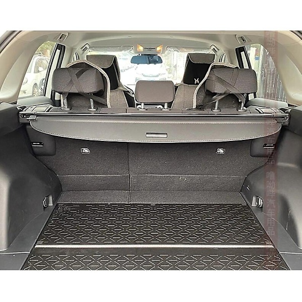 Bagageutrymmeskydd för Toyota RAV4 RAV-4 2019-2023 Säkerhetsskydd Bakre bagageutrymmesgardin Partition Sekretess Biltillbehör-WELLNGS black