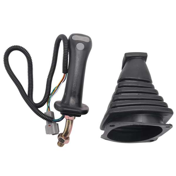 3 Knapper Gravemaskin Joystick Assy Håndtak Gir Med Støvdeksel For Doosan Dh Dx150 215 225 300 370--WELLNGS