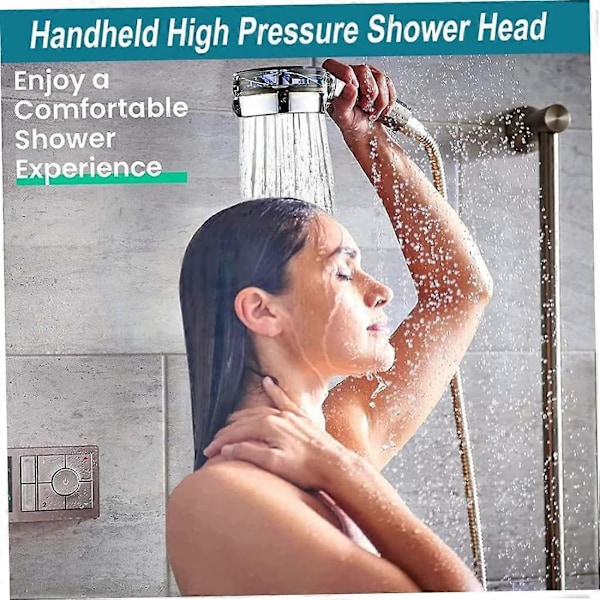 Turbo Hydro Jet Brusehoved Håndholdt Håndholdt 360 Hydrojetting Brusehoved Hydro Høj Jet Tryk Jet Bruse 260*75mm-WELLNGS