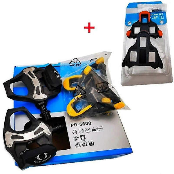 105 PD R7000/PD5800/R540/R550 landevejspedaler kulfiber klikpedaler SPD pedaler med SM-SH11 klamper ultegra pd-r8000-WELLNGS 5800 one more sh10