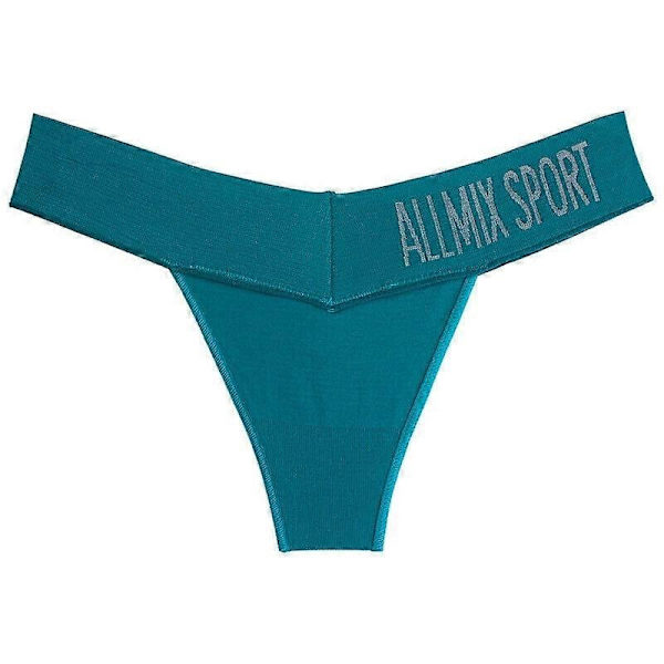 Sexig Trosor Seamless Sporttrosor Tanga Seamless - WELLNGS green L