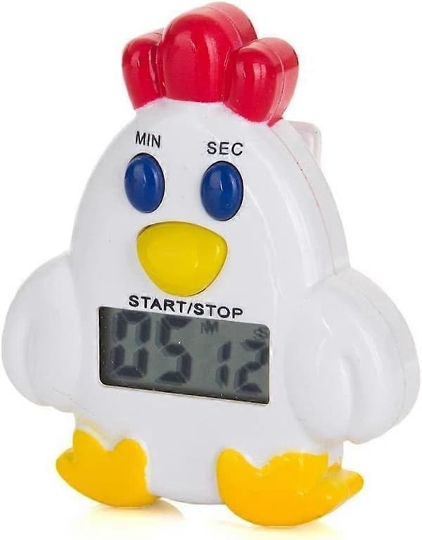 Kjøkken Timer, LCD Digital Timer, Nedtellingstimer i Kylling, 2024 Ping-WELLNGS