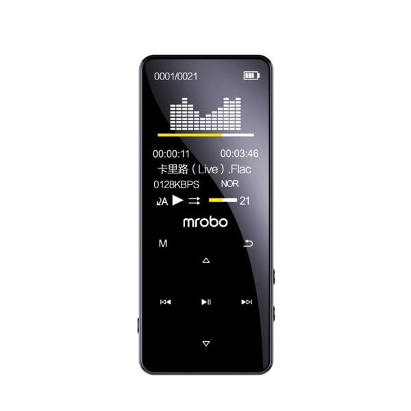 Mp3 Student Player Mp4 Plug-in Card Touch Screen Bluetooth Mini Walkman Portable (almindelig Touch Version4gb)-WELLNGS
