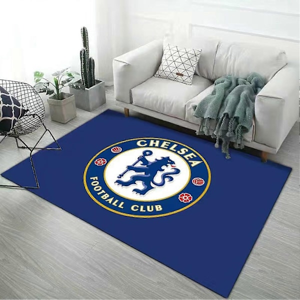 Retro firkantet tæppe blødt skridsikkert højabsorberende tæppe egnet til arbejdsværelse - WELLNGS Chelsea