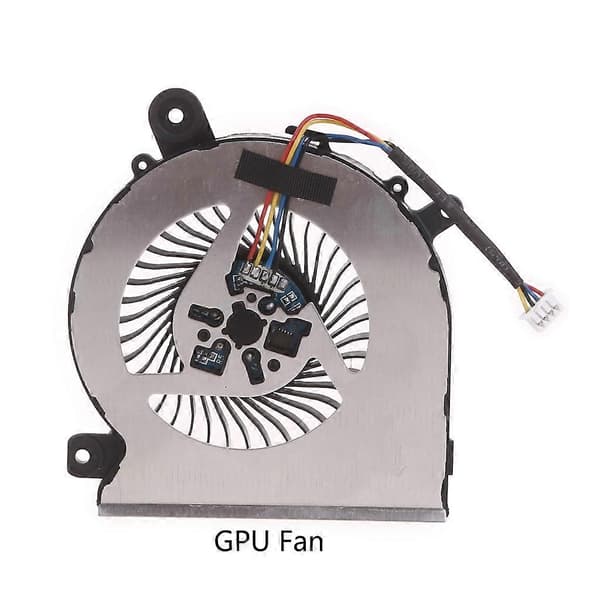 til MSI Katana GF66 GF76 11SC 11UC Laptop CPU Køleventilator 5V 4pin GPU Radiator-WELLNGS GPU