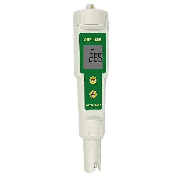 Digital Tester 169E ORP/Redox Tester ORP Tester Potential Positiv och Negativ ORP Meter Hög Precision Tester Meter-WELLNGS