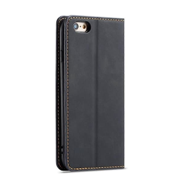 forwenw Dream Series Læderetui til iPhone 6s Plus - WELLNGS Black