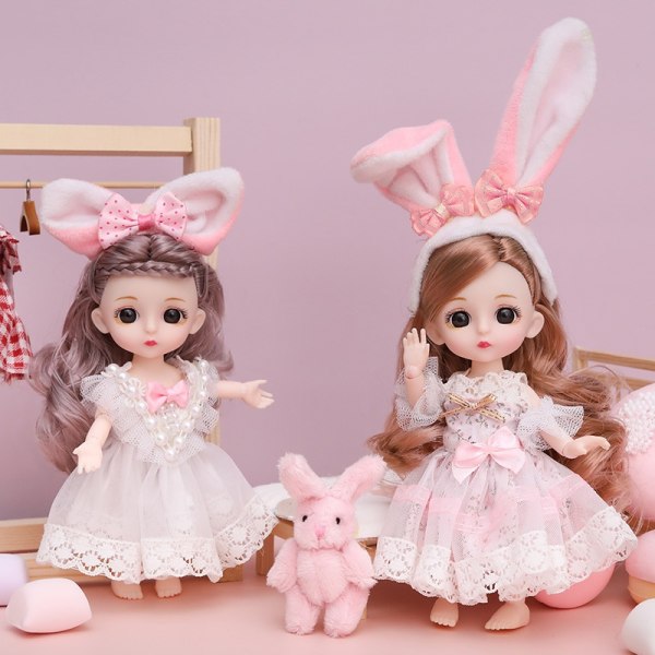13 bevægelige led 16 cm Barbie Princess Girl Toy Mini-WELLNGS