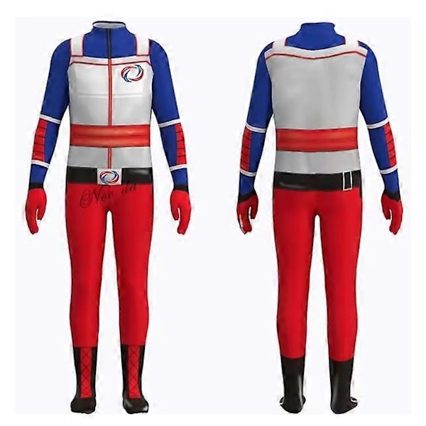 Henry Danger Cosplay Kostym Kim Possible Kroppsdräkt Set Baby Pojkar Flickor Halloween Party Outfit-WELLNGS 160 cm