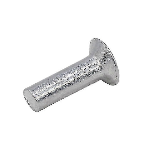 Försänkta Nitar Aluminium Massiv Nit-WELLNGS 6mm M2.5 (100Pcs)