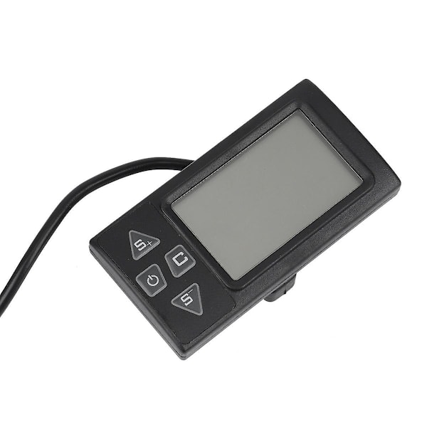 EBike sähköpyörä S861 LCD-näyttö 6PIN 24V 36V 48V Ebike Manuaalinen ohjausnopeusmittari Vedenpitävä liitin-WELLNGS 0 0