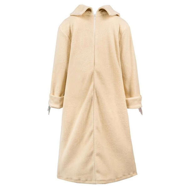 Hot Star Cosplay Wars The Mandalorian Baby Yoda Cosplay Kostyme Robe Med Hodeplagg-WELLNGS XL