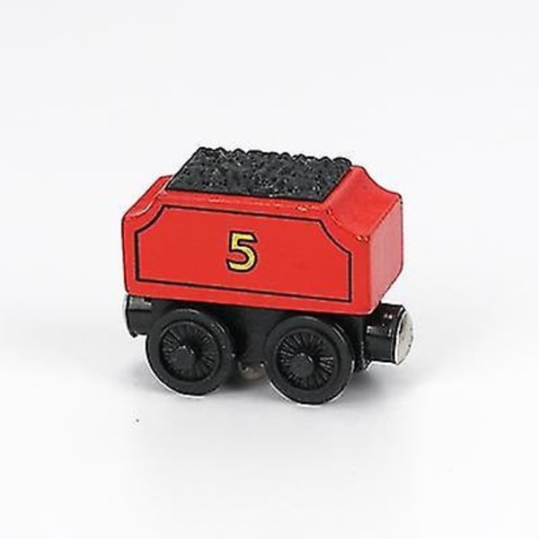 Thomas ja ystävät -juna, tankkimoottori, puinen rautatiemagneetti, keräilylahjalelut - WELLNGS james car