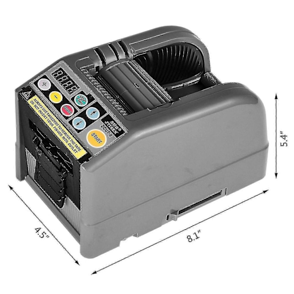 Zcut-9 Automatisk tejpautomat Tejpskärare Maskin 5mm~999mm 110v-240v-WELLNGS