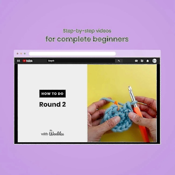 Nybörjar-Virkkit DIY Virkad Plyschdjurskit Nybörjar-Virkkit - q-WELLNGS rabbit