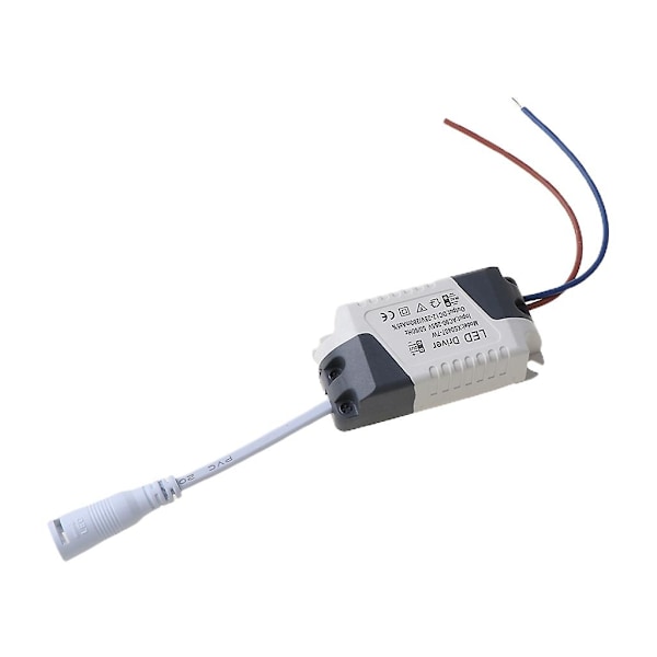 4-7/8-12/12-18/18-25W LED Driver Strømforsyning Adapter Belysningstransformator - WELLNGS 4-7W
