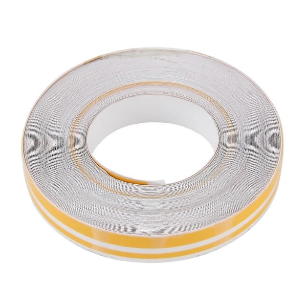 12mm 9,8m Auton Itsekiinnittyvä Koristeteippi - WELLNGS Yellow