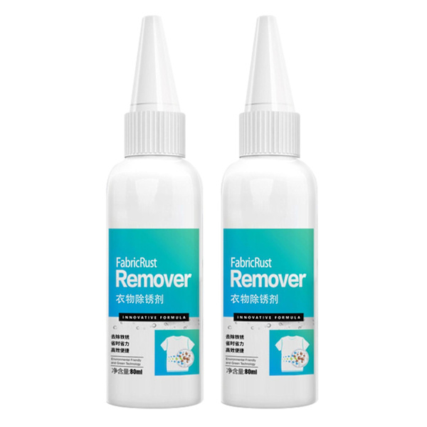 Instants Fabric Rust Remover - Blid og skånsom rengøringsmiddel til tøj, der ikke skader stoffet - WELLNGS 2pcs