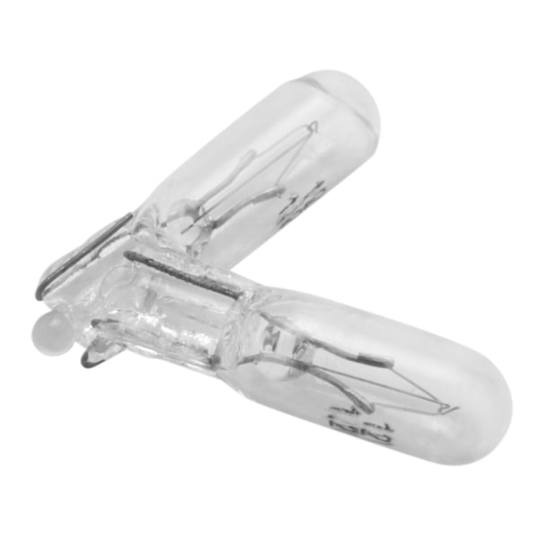 10 stk T5 17 86 206 286 Halogenpære Bilinstrumentpanellampe Auto Wedge Dashboardlampe 1,2W 12V Li-WELLNGS