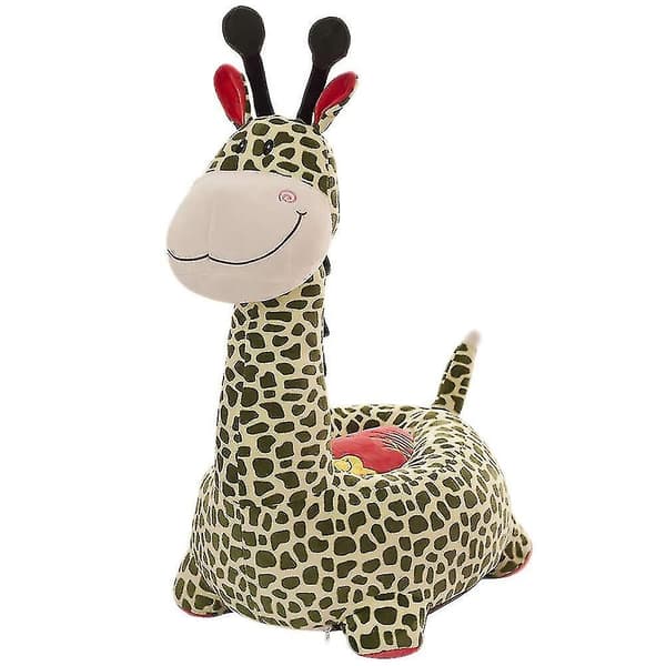 Stoppet Dyre Sofa Stol for Barn - WELLNGS riding-giraffe-pink