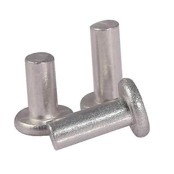 Aluminium Fladhoved Nitte - WELLNGS 4mm  M2 (100Pcs)