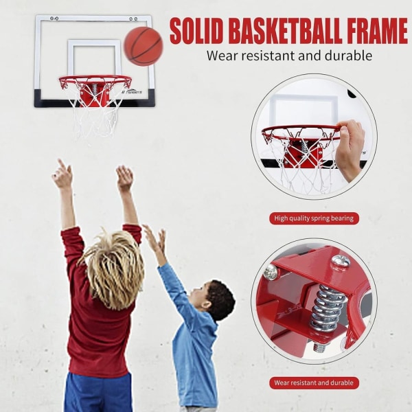 Mini basketballkurv til børn, basketballkurv til døren