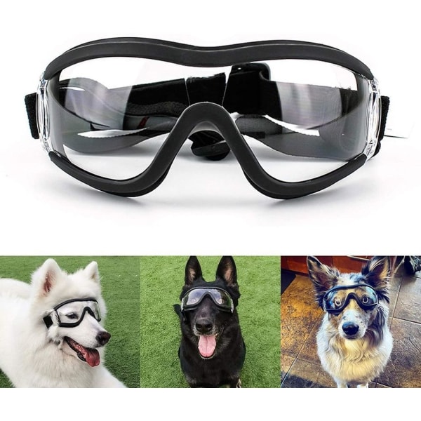 Hundebriller Pet Solbriller Vanntett vindtett øyebeskyttelse for