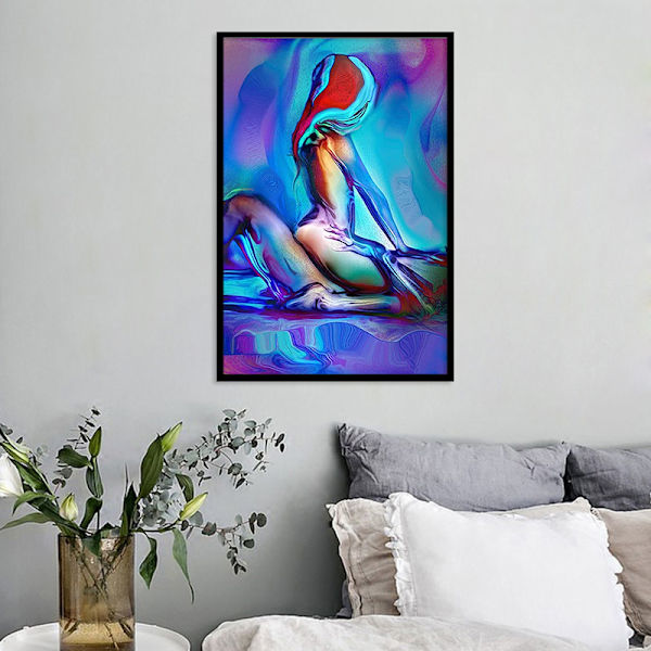 1 stk. 40X50cm Farverige sexede mænd og kvinder soveværelse sengekant