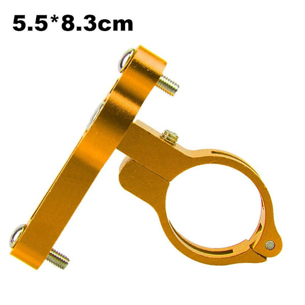 Flaskeholderadapter sykkel gull M01