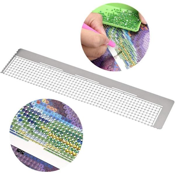 Hylotele 3 st 5D Diamantmålning Tillbehör Diamantmålning Rulle Linjal