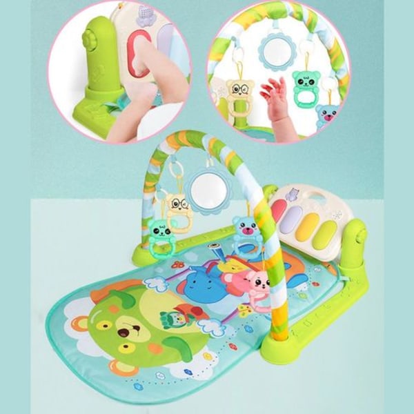 Baby Music Activity Gym Matte Pedagogisk Leke