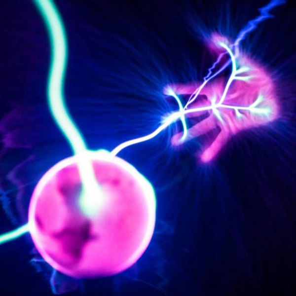 Plasma Ball Magiske Blink Plasma Ball Lampe Mini Lys Ball Lys for
