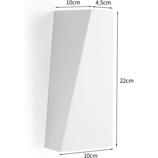 10W LED innendørs vegglampe dekorativ lampe moderne kreativ original belysning