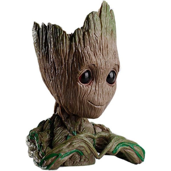 Baby Groot blomsterpotte, Baby Groot actionfigur Fashion Galaxy blomsterpotte Guardian