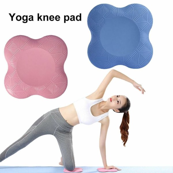 2 stk knæpuder til yoga, beskytter knæ, hænder, håndled og