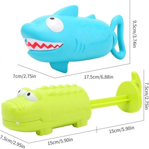 2 pieces water gun set water toys summer beach toys