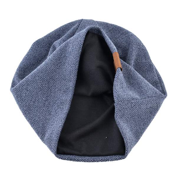 Vinter fleece casual lös stickad mössa red