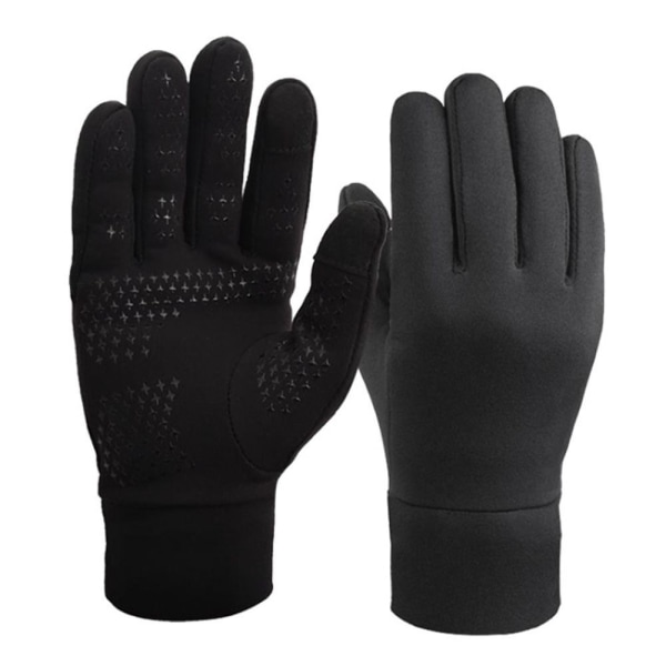 Opvarmede handsker - Touchscreen, Sort, M