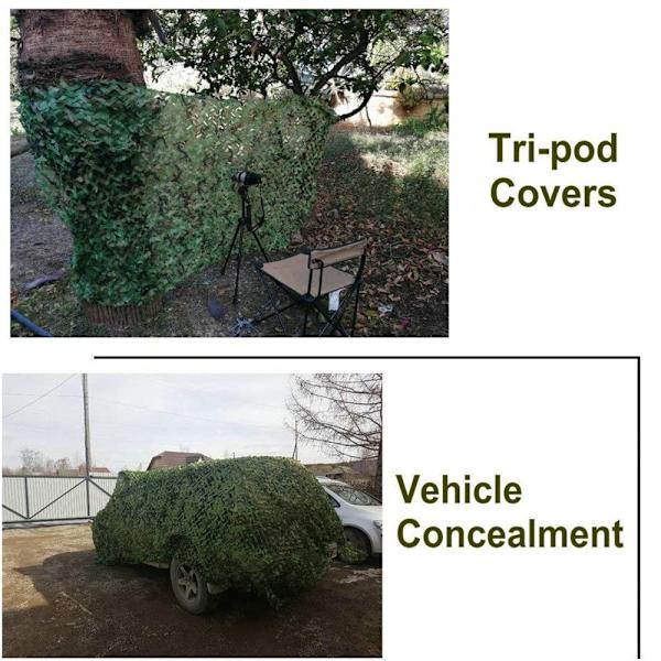 Camouflagenet til jagt og dekoration