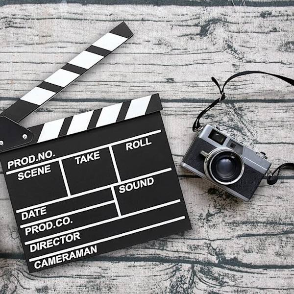 30 * 27CM instruktør filmklap, skyde rekvisitter og