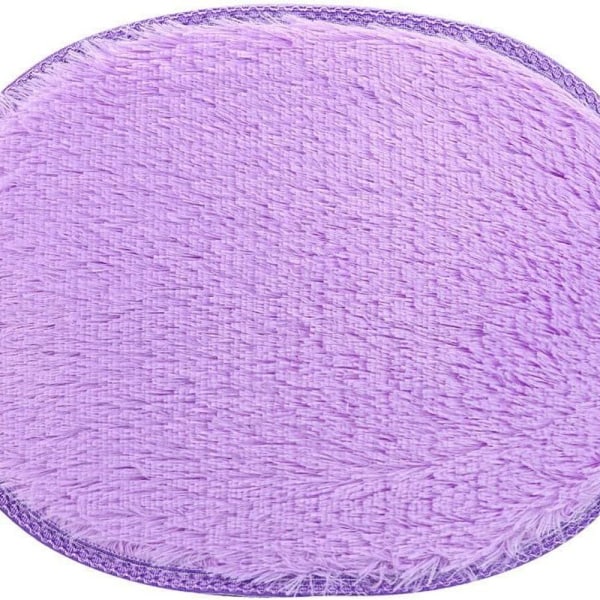 Pelsteppe, fluffy teppe, lite teppe for soverom, vaskbar