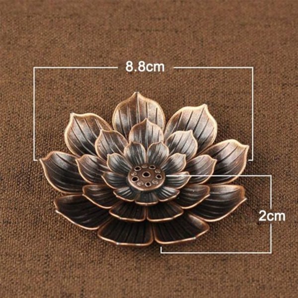 Lotus Røgelse Brænder Lotus 5 Hul Røgelse Brænder Røgelse Brænder