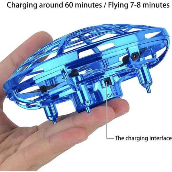 UFO mini UAV, barn UAV, UFO flygande boll, 360¡ã roterande flygande leksak nav