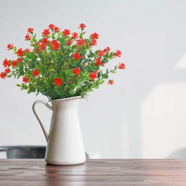 4 stk. kunstige planter, kunstige planter