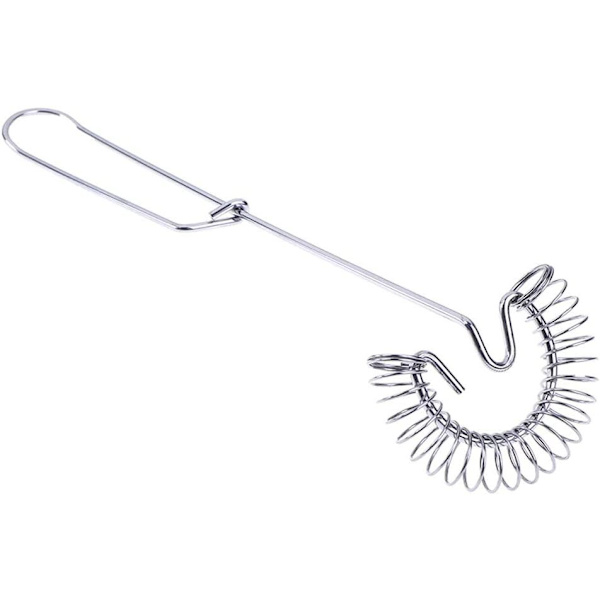 Pieces Scandinavian Type Pisk Lille Pisk Pisk Rustfrit Stål Æggepisk Flad Fjeder Pisk Æg Skummer, Mælk og Æg Beater Mixer 10 Tommer