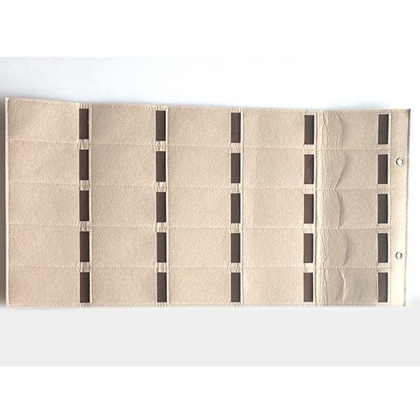 Väggmonterad glasögonförvaring Khaki 70x40 cm