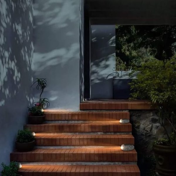 Solcellsgolvlampor utomhus, solcellslampor LED-vägljus för trädgård