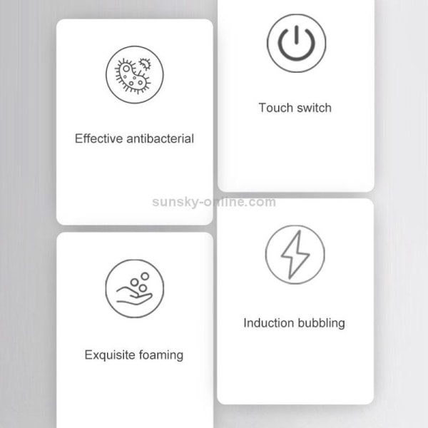 220 ml intelligent induktionsskum til vask af mobiltelefoner, automatisk S